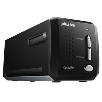 Escáner Plustek OpticFilm 8200i Ai 7200 DPI 48 bit USB Negro