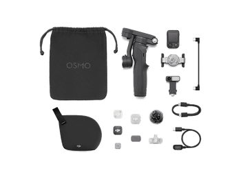 Gimbal - DJI Osmo Mobile 8P Creator Combo, Carga máx 300g, 10h Autonomía, Estabilización de Tres Ejes, Gris
