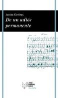 De un adiós permanente