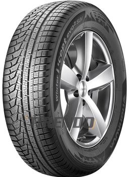 Hankook Winter i*cept evo² W320C HRS ( 255/50 R19 107V XL 4PR, SUV, con protector de llanta (MFS), antipinchazo (run flat) SBL )