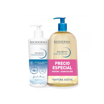 Set Atoderm Intensive Baume 500ml + Atoderm Aceite De Ducha 1l
