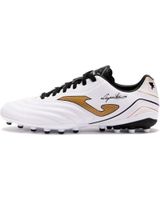 de joma botas de ftbol aguila 2502 oro artificial grass blanco