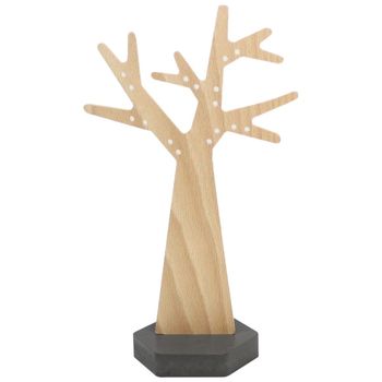 Árbol de pendientes con base hexagonal