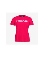 camiseta de tenis head club basics mujer rosa