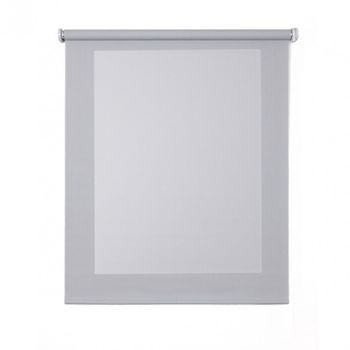 Estores Screen Translucido Y Aislamiento Térmico Estor Estor Enrollable Con Tejido Técnico Gris, 200 X 180 Cm