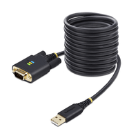 cable adaptador usb a serie de 3m - retenci n com - rs232