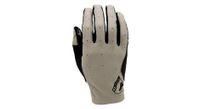 par de guantes largos seven control grises