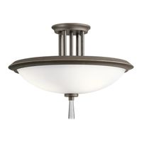 semiplafon de techo dreyfus 3 luces