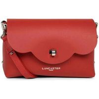 lancaster bandolera bolso con solapa pur element city flore rojo para mujer