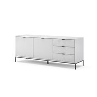 tablero bajo  eliza 150 x 60 cm con 3 cajones 2 puertas vicco