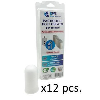 Polifosfato Recambios Caldera Alimentación Larga Duración Anticalcáreo Pack 12 Unid