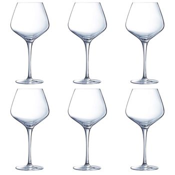 Juego de 6 copas balón cristal 60 cl