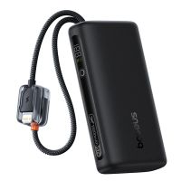 baseus enerfill fc41 67w 36wh 10000mah banco de energia con pantalla digital viene con cable usb-c e ip fuente externa d