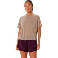 asics nagino  camiseta de running - beige