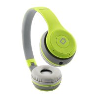 auriculares innova wireless sound time inalambricos bluetooth plegables verdes