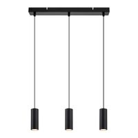 ferdinand - lampara colgante de metal color negro 44 cm gu10