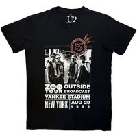 u2 camiseta zoo tv tour ny poster 082992 para mujer