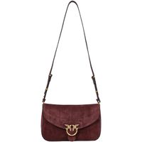 pinko bandolera love satchel classic suede 107655 a0f6 para mujer
