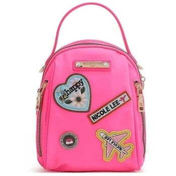 Nicole Lee Bolso de mano BOLSO MULTIUSOS CON PARCHES DE COLORES (ROSA) para mujer
