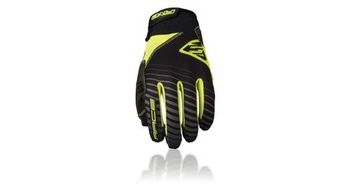 Par de guantes largos para ninos five race amarillo neon