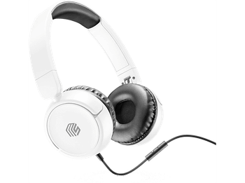 Auriculares - Music Sound MUSICSOUNDUSBCW, Circumaurales, Alámbrico, Blanco