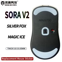 inusualwaysports patines de raton pies sora v2 superficie curvada ptfe anti colapso magic ice black silver fox