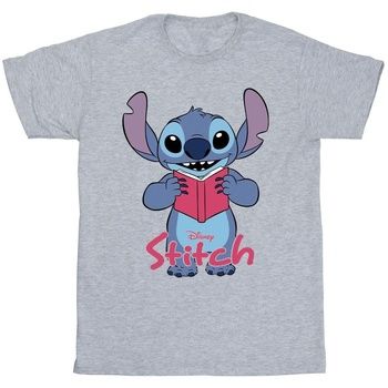 Disney Camiseta Reading Standing para niño