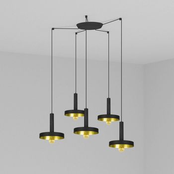 Lámpara de techo whizz (5 luces)