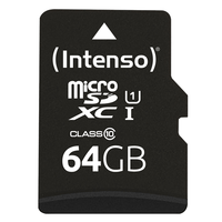 intenso 3423490 micro sd uhs-i premium 64gb cadap