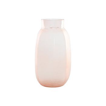 Jarron Cristal 23x23x44 4 Kg. Glaseado Rosa