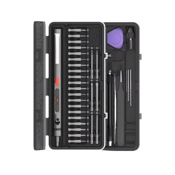 CreationSpace CS0802A/CS0802B Mini Juego de Destornillador Eléctrico Recargable Batería de Litio 3 Configuraciones de To