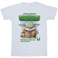 disney tops y camisetas the mandalorian the force is strong para nino