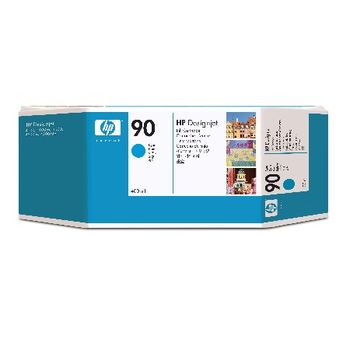 HP 90 Original Cyan High Capacity Printer Ink Cartridge (C5061A)