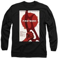 star trek camiseta manga larga the next generation season 7 episode 21 para mujer