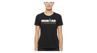 camiseta negra de manga corta ironman copenhague para mujer