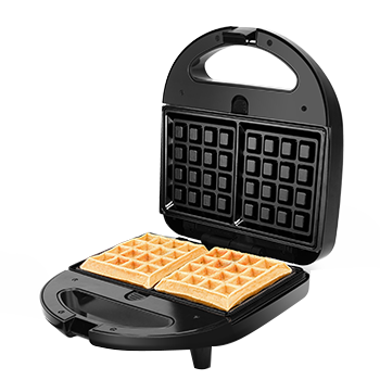 Aigostar Rubik - Sandwichera 3 en 1, 750W : Sandwichera Eléctrica, Grill y Gofrera. 3 Placas Desmontables Antiadherentes e Intercambiables.