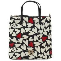 pinko bolsa heart print para mujer