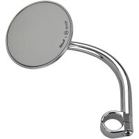 extremo de barra de espejo retrovisor biltwell redondo 22mm largo cromado