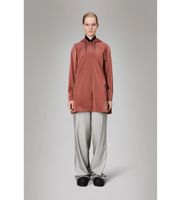 rains para mujer 18050 chaqueta a-line rojo xs casual poliester