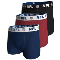 pack 3 calzoncillos boxer nfl stretch cotton