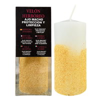 karma - velon herboreo de ajo macho para proteccion y limpieza