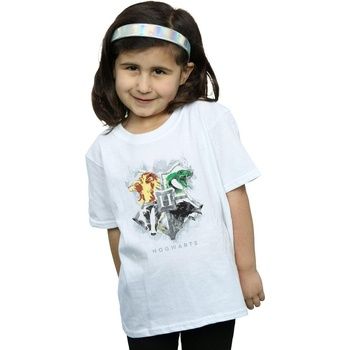 Harry Potter Camiseta Hogwarts para niña