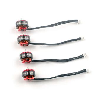 Motor sin escobillas Happymodel EX1204 1204 5000KV 2-4S / 6500KV 2-3S con cable de 60mm y conector para dron de carreras