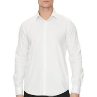 calvin klein jeans camisa manga larga tonal structure slim para hombre