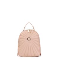 mochila acolchada con logo de metal powder