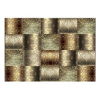 papel pintado 3d - metal plates 350x245 cm