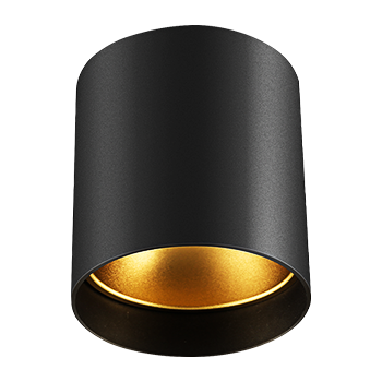 Aigostar Foco LED de techo GU10, foco LED de superficie para techo, lámpara de techo de aluminio inoxidable, cocinas, comedores, salas de estar, pasillos (bombillas no incluidas)