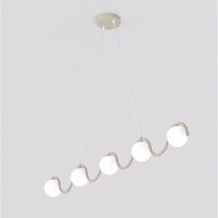 lampara colgante isar moca 5 luces