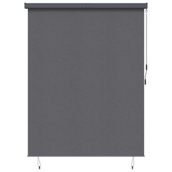 Estor Enrollable Gris Antracita 220 X 250 Cm Tela Y Aluminio Vidaxl