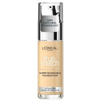 loreal paris true match liquid foundation with spf and hyaluronic acid 30ml various shades - rose ivory